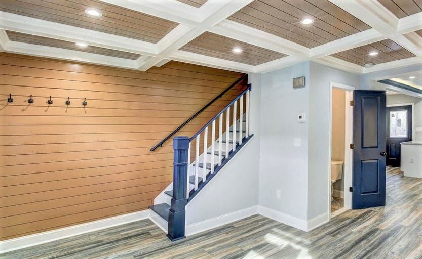 Colored Stairwell Trim DC Style